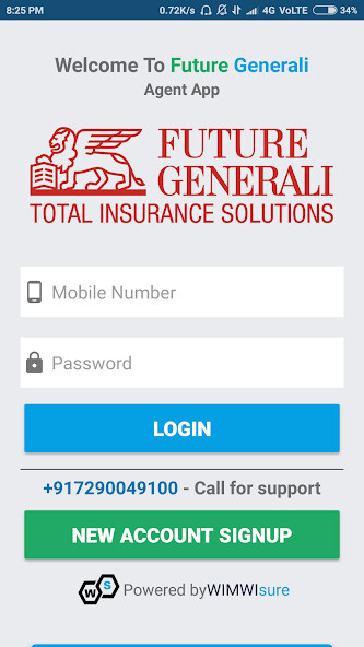 Run android online APK Agent : Future Generali - WIMWIsure from MyAndroid or emulate Agent : Future Generali - WIMWIsure using MyAndroid