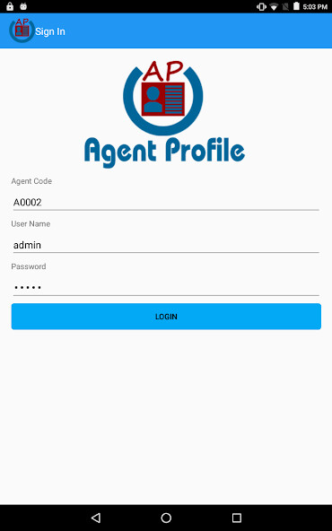 Emulate Android APK Agent Profile
