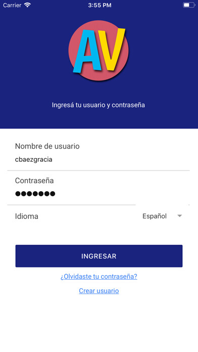 Emulate iPhone app Agenvida using MyAndroid