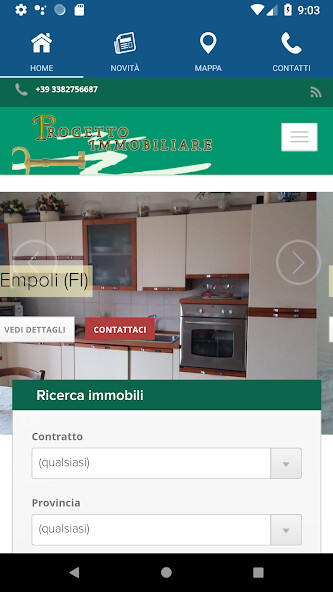 Run android online APK Agenzia Progetto Immobiliare from MyAndroid or emulate Agenzia Progetto Immobiliare using MyAndroid