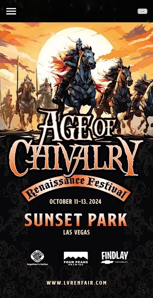 Emulate iPhone app Age of Chivalry - LVRenFair using MyAndroid
