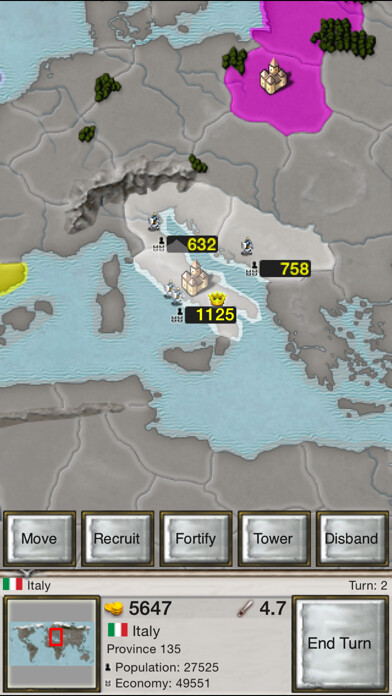 Emulate iPhone app Age of Conquest: World using MyAndroid Emulate iPhone app Age of Conquest: World using MyAndroid