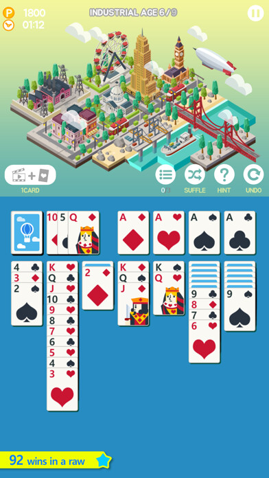 Emulate iPhone app Age of Solitaire : Build City using MyAndroid Emulate iPhone app Age of Solitaire : Build City using MyAndroid