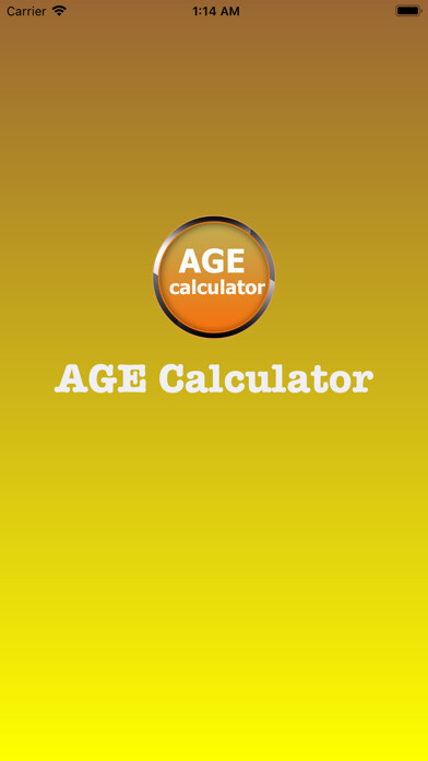 Emulate iPhone app Ages Calculator using MyAndroid