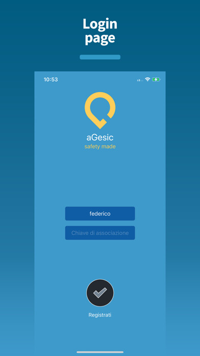 Emulate iPhone app aGesic - GPS Man-Down Alarm using MyAndroid Emulate iPhone app aGesic - GPS Man-Down Alarm using MyAndroid