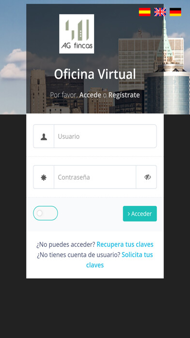 Emulate iPhone app AG Fincas OV using MyAndroid Emulate iPhone app AG Fincas OV using MyAndroid