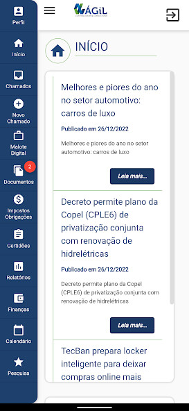 Emulate iPhone app Agil Contabilidade using MyAndroid Emulate iPhone app Agil Contabilidade using MyAndroid
