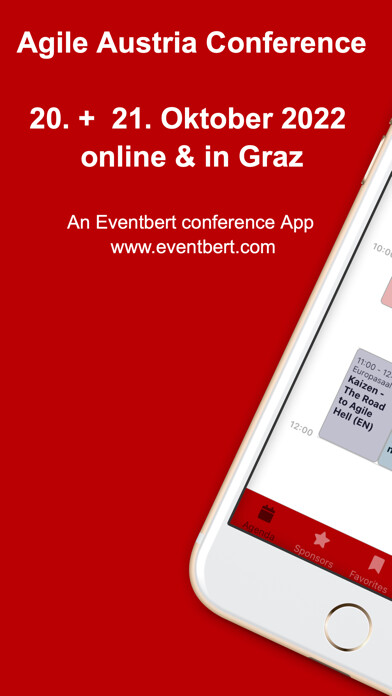Emulate iPhone app Agile Austria Conference 2022 using MyAndroid Emulate iPhone app Agile Austria Conference 2022 using MyAndroid