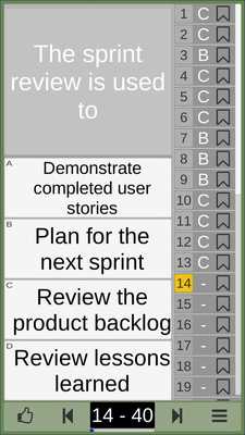 Emulate Android APK Agile Scrum Foundation exam preparation 2019
