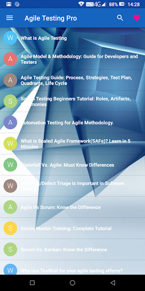 Run android online APK Agile Testing Pro from MyAndroid or emulate Agile Testing Pro using MyAndroid