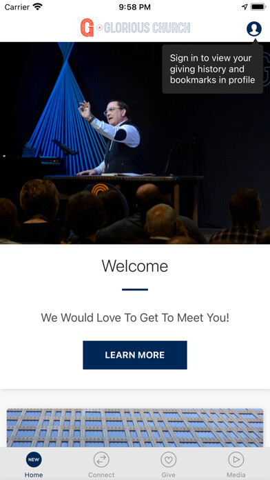 Emulate iPhone app A Glorious Church using MyAndroid Emulate iPhone app A Glorious Church using MyAndroid