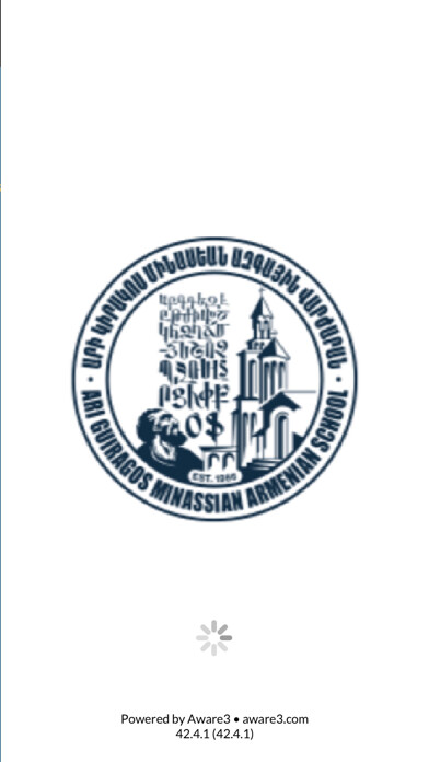 Emulate iPhone app AGM Armenian School using MyAndroid