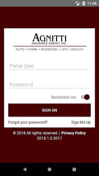 Run android online APK Agnitti Insurance from MyAndroid or emulate Agnitti Insurance using MyAndroid