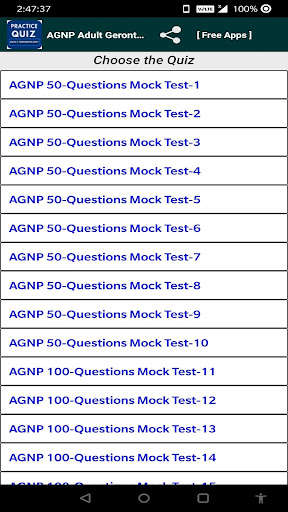 Run android online APK AGNP Adult Gerontology Quiz from MyAndroid or emulate AGNP Adult Gerontology Quiz using MyAndroid Run android online APK AGNP Adult Gerontology Quiz from MyAndroid or emulate AGNP Adult Gerontology Quiz using MyAndroid