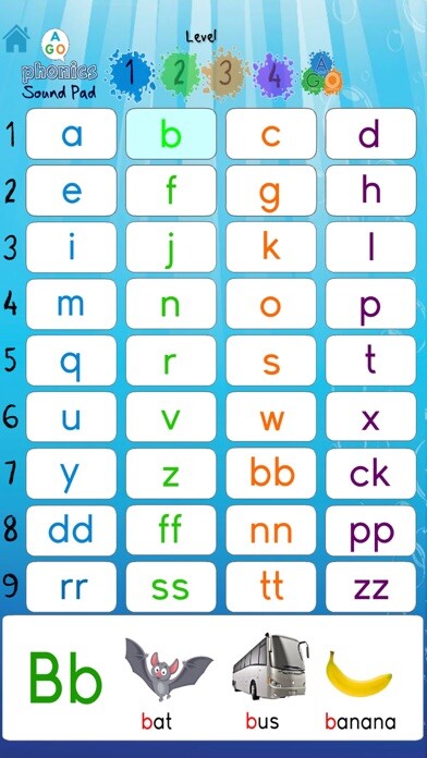 Emulate iPhone app AGO Phonics Home Edition using MyAndroid