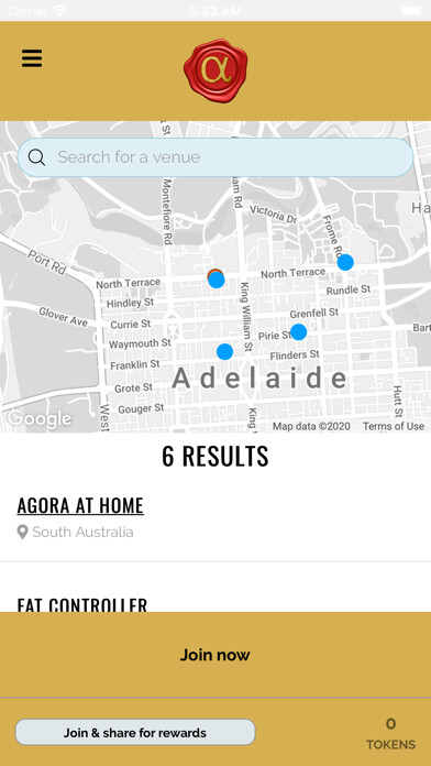 Emulate iPhone app Agora Gourmet using MyAndroid Emulate iPhone app Agora Gourmet using MyAndroid