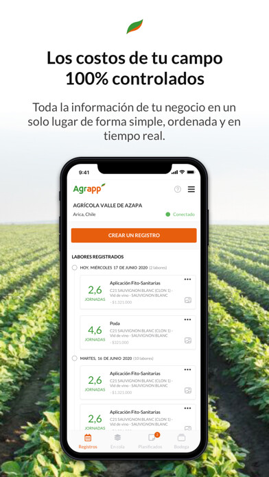 Emulate iPhone app Agrapp: Cuaderno de Campo using MyAndroid Emulate iPhone app Agrapp: Cuaderno de Campo using MyAndroid