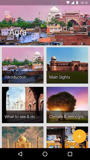 Run android online APK Agra Travel Guide from MyAndroid or emulate Agra Travel Guide using MyAndroid