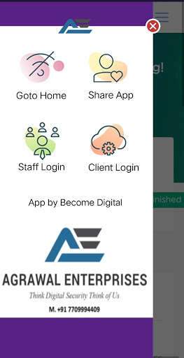 Run android online APK Agrawal Enterprises CRM Pune from MyAndroid or emulate Agrawal Enterprises CRM Pune using MyAndroid