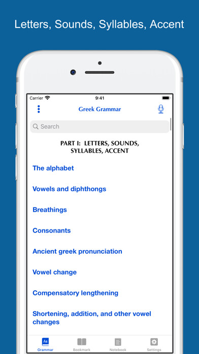 Emulate iPhone app A Greek Grammar for Colleges using MyAndroid Emulate iPhone app A Greek Grammar for Colleges using MyAndroid