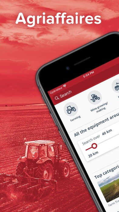 Emulate iPhone app Agriaffaires using MyAndroid