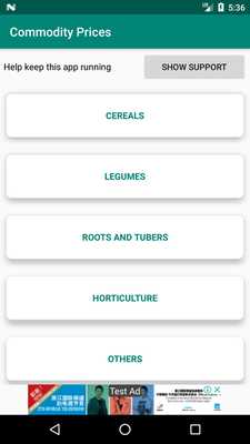 Emulate Android APK AgriPriceKE - Real-time agricultural market prices