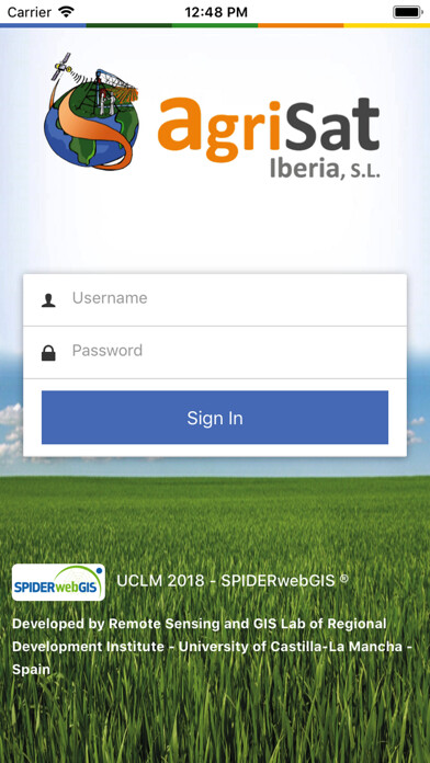 Emulate iPhone app AgriSat using MyAndroid