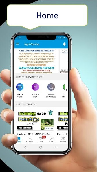 Run android online APK AgriVarsha: Agricultural exams by AgriMoon from MyAndroid or emulate AgriVarsha: Agricultural exams by AgriMoon using MyAndroid