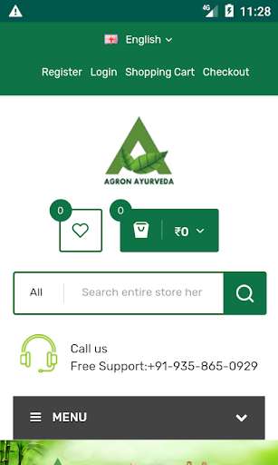 Run android online APK Agron Ayurveda from MyAndroid or emulate Agron Ayurveda using MyAndroid