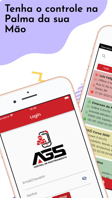 Emulate iPhone app AGS Rastreamento using MyAndroid Emulate iPhone app AGS Rastreamento using MyAndroid