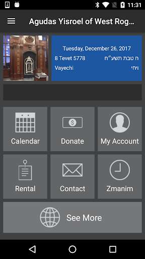 Run android online APK Agudas Yisroel of West Rogers Park from MyAndroid or emulate Agudas Yisroel of West Rogers Park using MyAndroid Run android online APK Agudas Yisroel of West Rogers Park from MyAndroid or emulate Agudas Yisroel of West Rogers Park using MyAndroid