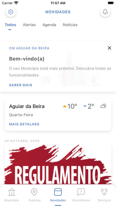 Emulate iPhone app Aguiar à vossa Beira using MyAndroid Emulate iPhone app Aguiar à vossa Beira using MyAndroid