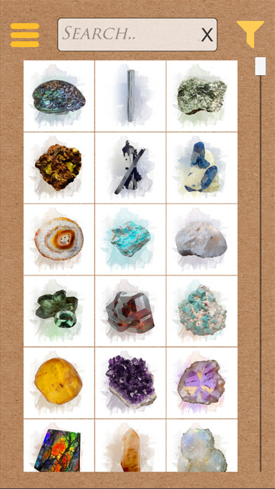 Emulate iPhone app A Guide To Crystals - The CC using MyAndroid
