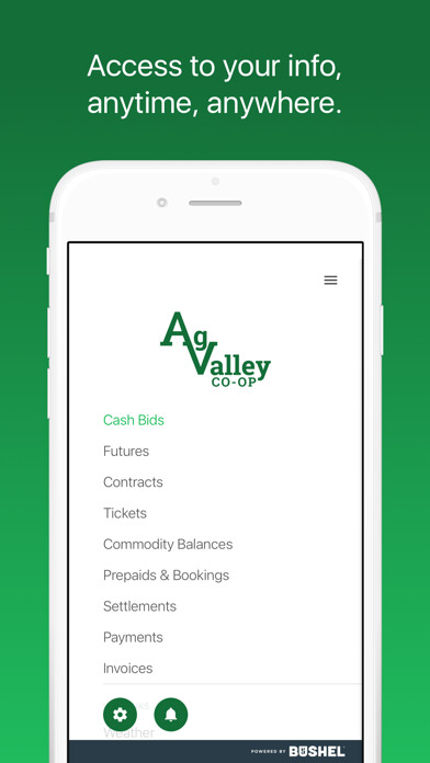 Emulate iPhone app Ag Valley Co-op using MyAndroid