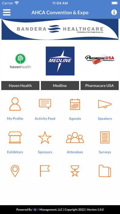 Emulate iPhone app AHCA Convention & Expo using MyAndroid Emulate iPhone app AHCA Convention & Expo using MyAndroid