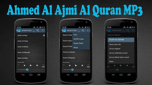 Run android online APK Ahmed Al Ajmi Al Quran MP3 from MyAndroid or emulate Ahmed Al Ajmi Al Quran MP3 using MyAndroid