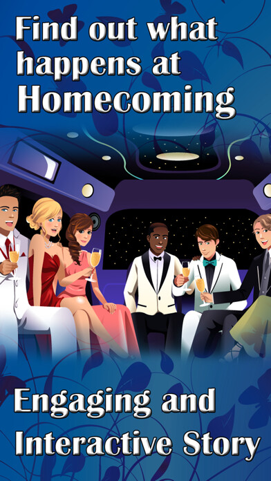Emulate iPhone app A Homecoming High School Sim Story - Fill in the Blank using MyAndroid