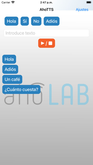 Emulate iPhone app AhoTTS using MyAndroid Emulate iPhone app AhoTTS using MyAndroid