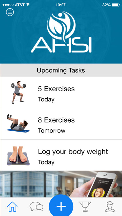 Emulate iPhone app AHSI BALANCE-NUTRICIÓN-IMAGEN using MyAndroid