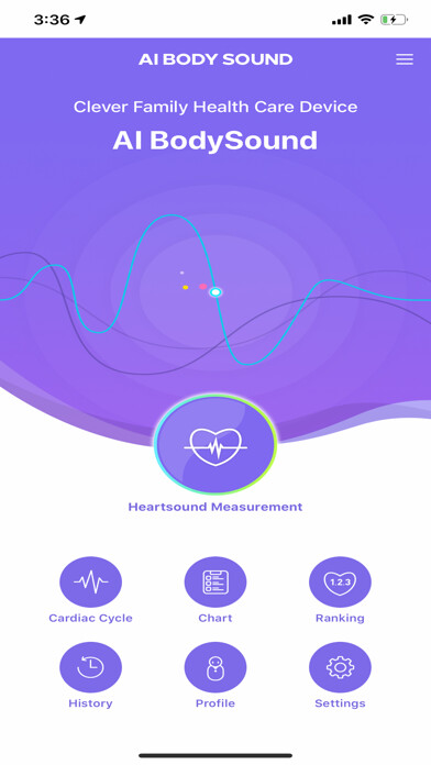 Emulate iPhone app AI BODYSOUND using MyAndroid Emulate iPhone app AI BODYSOUND using MyAndroid