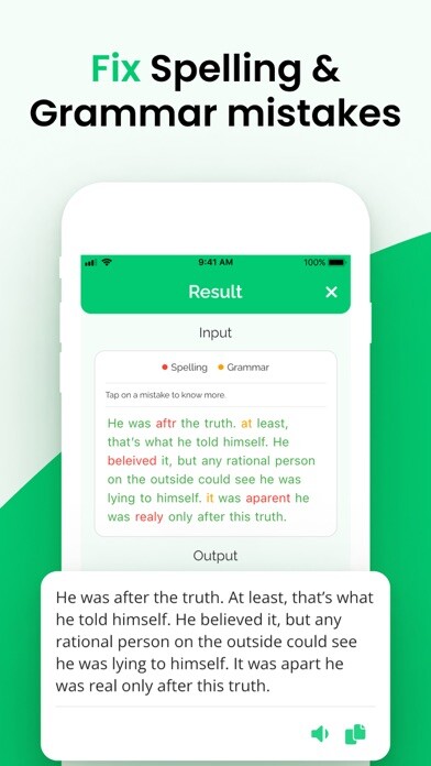 Emulate iPhone app AICheck : Grammar Checker using MyAndroid Emulate iPhone app AICheck : Grammar Checker using MyAndroid
