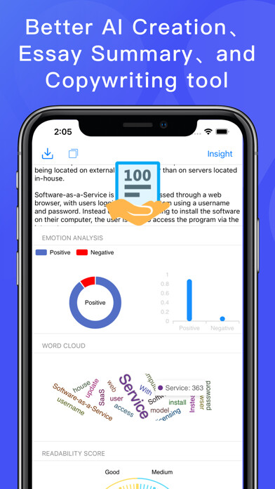 Emulate iPhone app AICopy - Docs, Article Creator using MyAndroid Emulate iPhone app AICopy - Docs, Article Creator using MyAndroid
