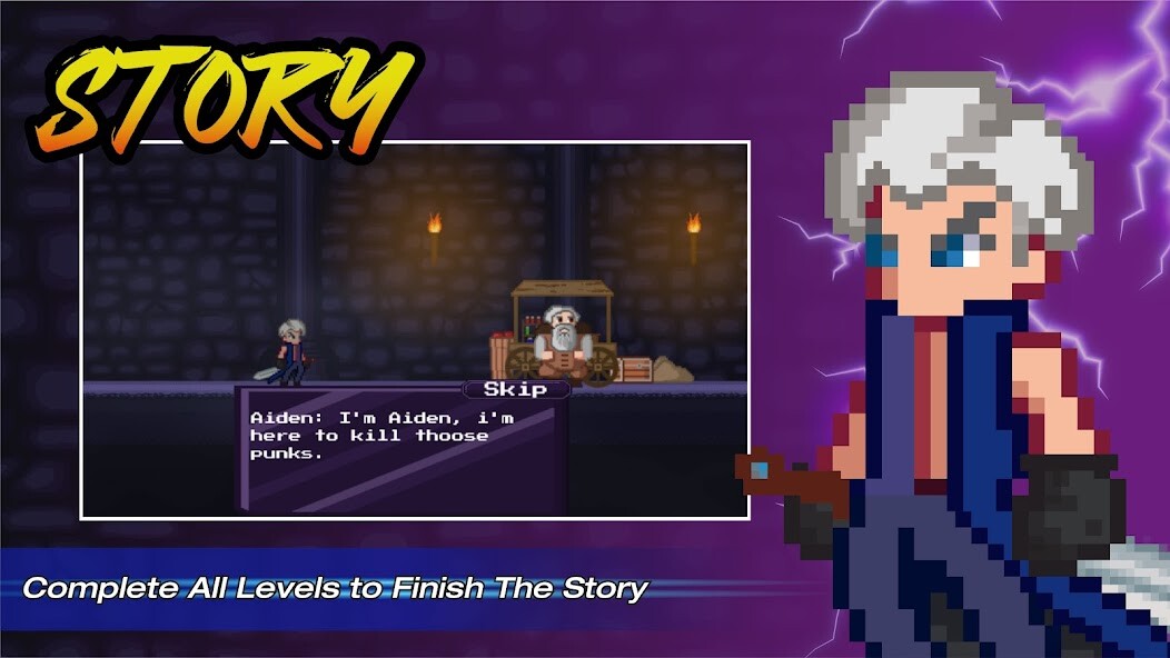 Run android online APK Aiden:The Savior - Hard Action from MyAndroid or emulate Aiden:The Savior - Hard Action using MyAndroid