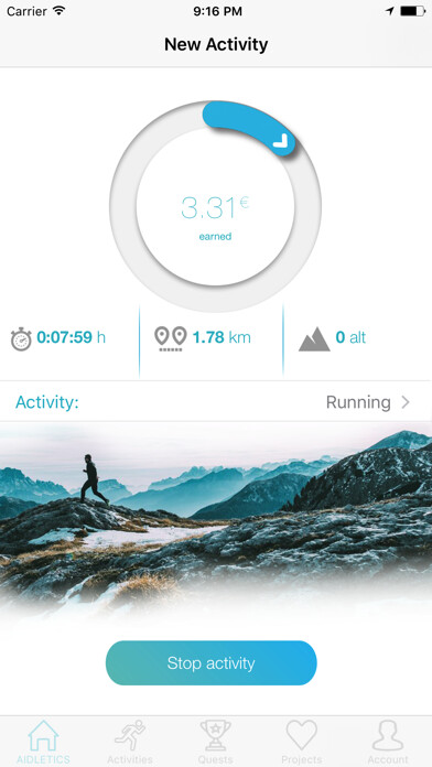 Emulate iPhone app AIDLETICS using MyAndroid Emulate iPhone app AIDLETICS using MyAndroid