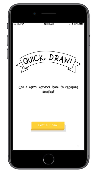 Emulate iPhone app AI Drawing Game using MyAndroid Emulate iPhone app AI Drawing Game using MyAndroid
