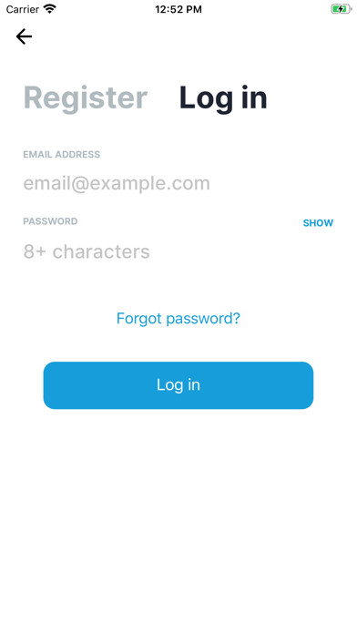 Emulate iPhone app AiFi Loop AutoCheckout using MyAndroid