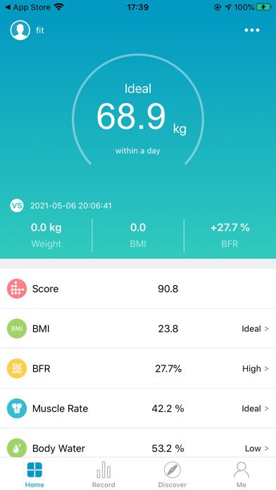 Emulate iPhone app AIFit Health using MyAndroid Emulate iPhone app AIFit Health using MyAndroid