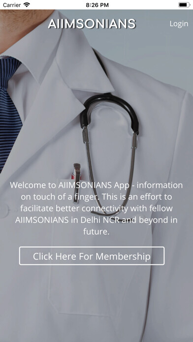 Emulate iPhone app AIIMSONIANS using MyAndroid Emulate iPhone app AIIMSONIANS using MyAndroid