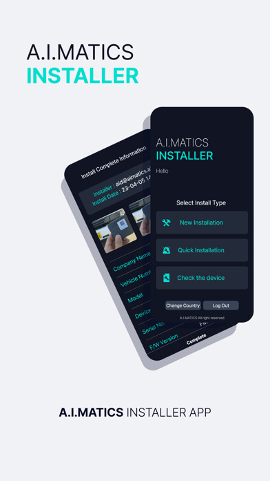 Emulate iPhone app A.I.matics AI Safety using MyAndroid