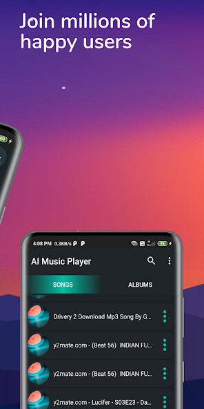 Emulate AI music player - audio player from MyAndroid or run AI music player - audio player using MyAndroid